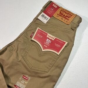 Levis 511 Slim Stretch Size 10 Regular Tan‎ 25x26